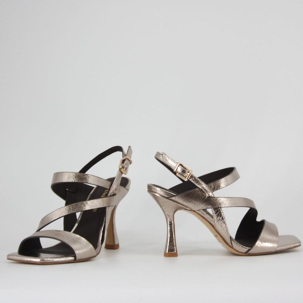 Bruno Premi MARGOT Antique Gold Leather Sandal