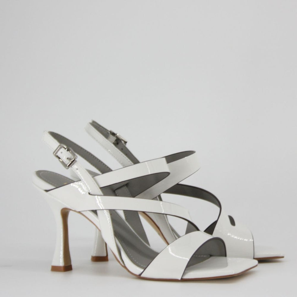 Bruno Premi MARGOT White Patent Leather Sandal