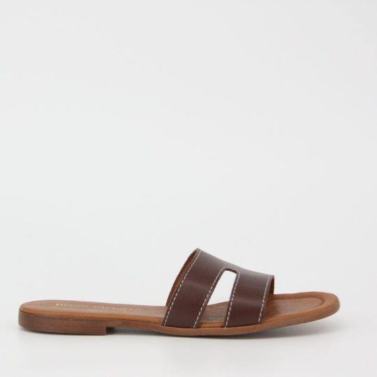 Bryan Stepwise NINA Brown Leather Sandals