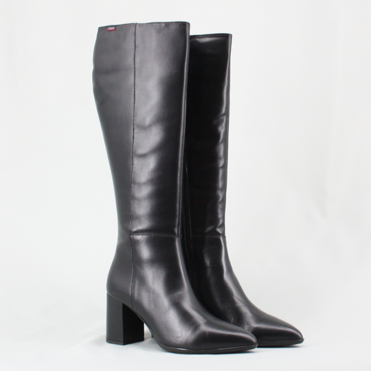 Callaghan MILANO Black Leather Knee High Black Boots