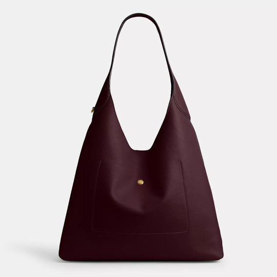 Torba na ramię Coach BROOKLYN Brass/Dark Stone 39