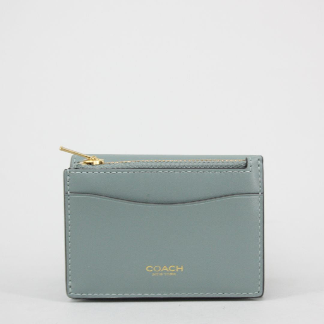 Coach ESSENTIAL SLG Small Sage Coin Purse