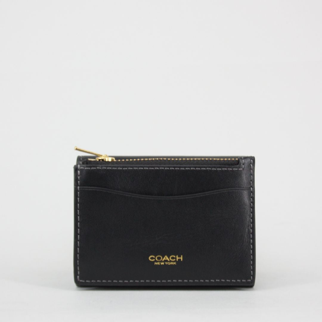 Coach ESSENTIAL SLG Small Black Coin Purse