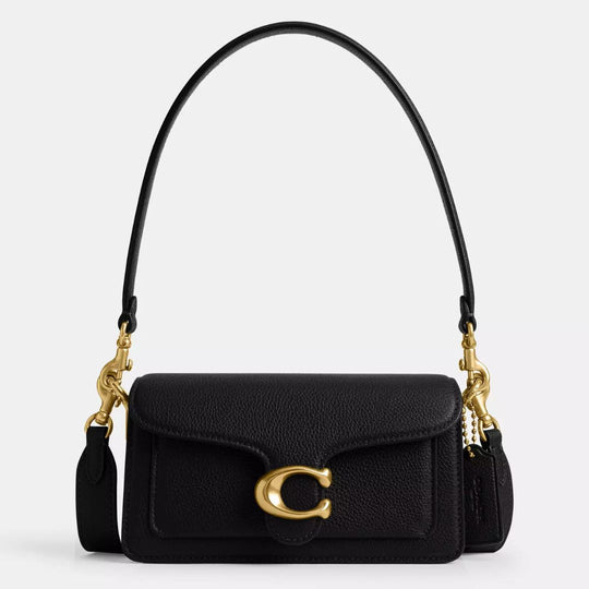 Coach TABBY 20 Black Shoulder Bag