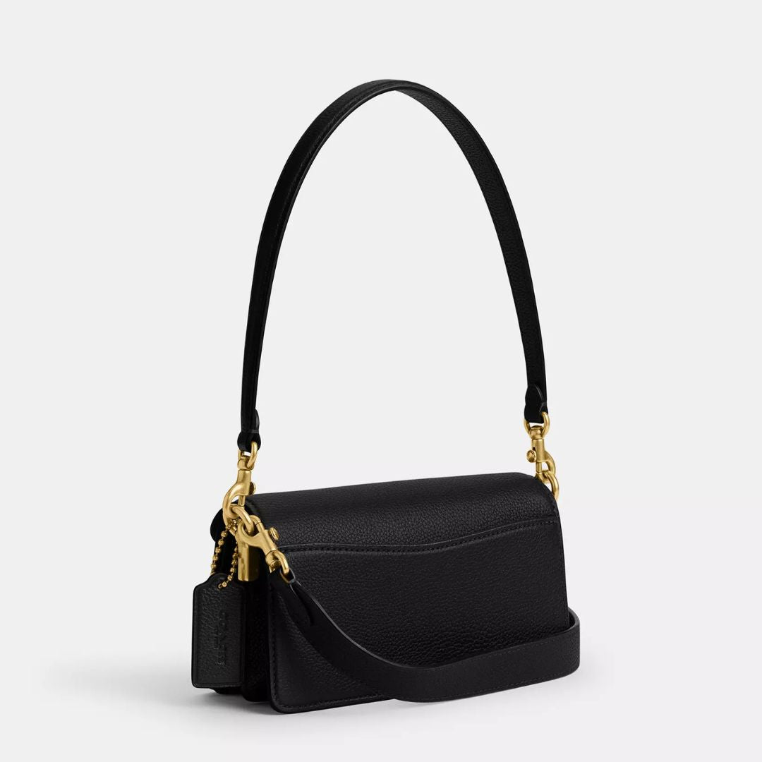 Coach TABBY 20 Black Shoulder Bag