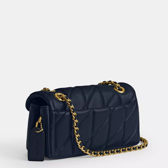 Coach TABBY 20 Shoulder Bag With Quilting in Navy