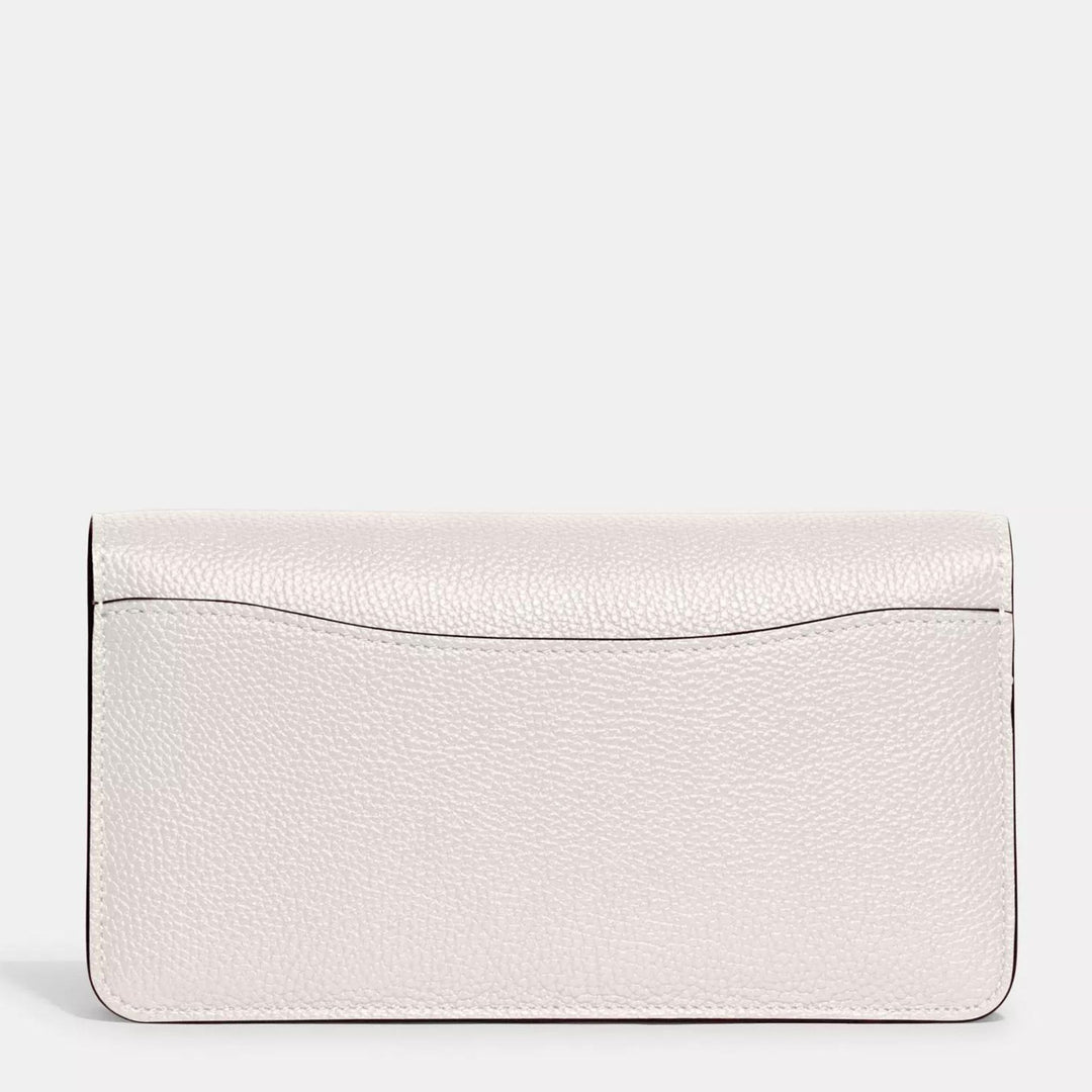 Coach TABBY Chain Chalk Clutch Bag