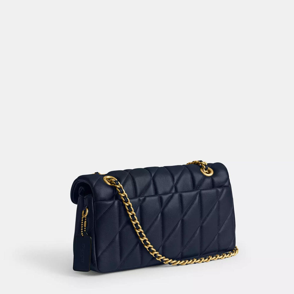 Coach TABBY 20 Shoulder Bag With Quilting in Navy