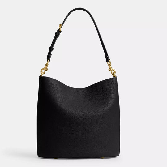 Coach WILLOW Black Soft Bucket Bag