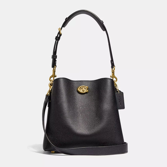 Coach WILLOW Bucket Bag in Black