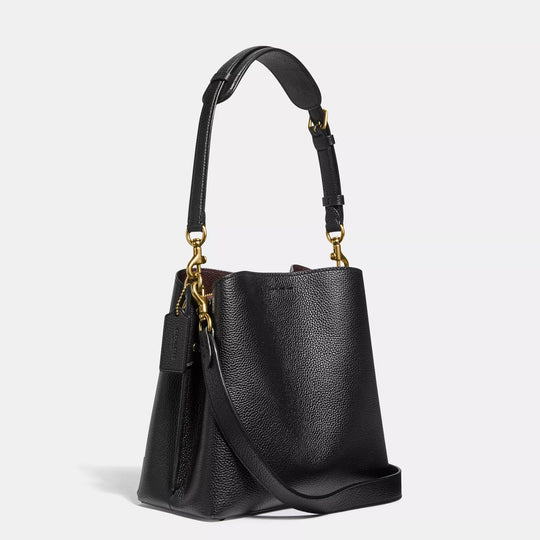 Coach WILLOW Bucket Bag in Black