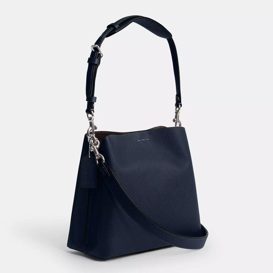 Coach WILLOW Bucket Bag in Dark Navy