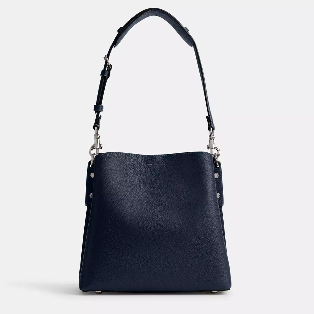 Coach WILLOW Bucket Bag in Dark Navy