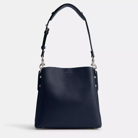 Coach WILLOW Bucket Bag in Dark Navy