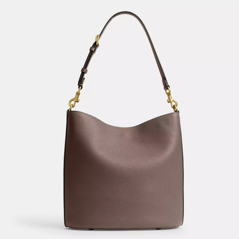 Coach WILLOW Dark Stone Soft Bucket Bag