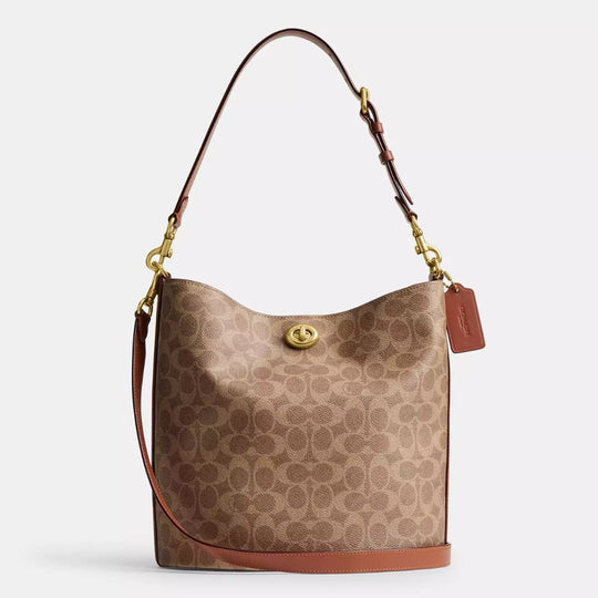 Coach WILLOW Signature Soft Bucket Bag