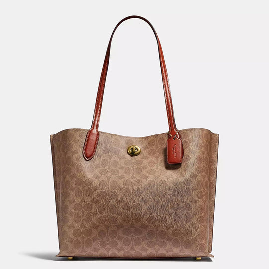 Coach WILLOW Tote Bag In Signature Canvas