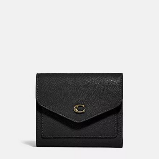 Coach WYN Small Black Wallet