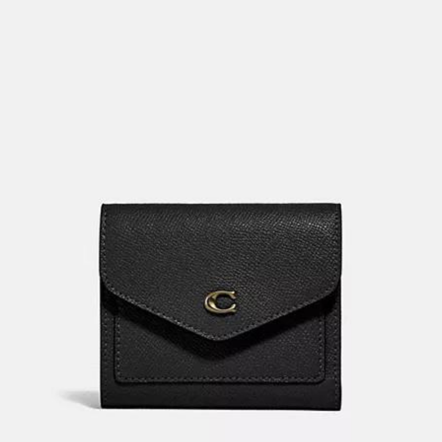Coach WYN Small Black Wallet