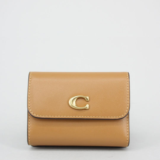 Coach ESSENTIAL SLG Small Brown Coin Purse