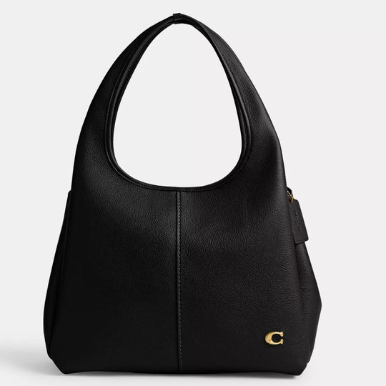 Coach LANA Black Large Shoulder Bag