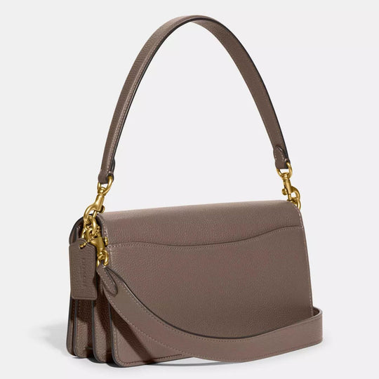 Coach TABBY Dark Stone Shoulder Bag 26