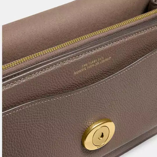 Coach TABBY Dark Stone Shoulder Bag 26