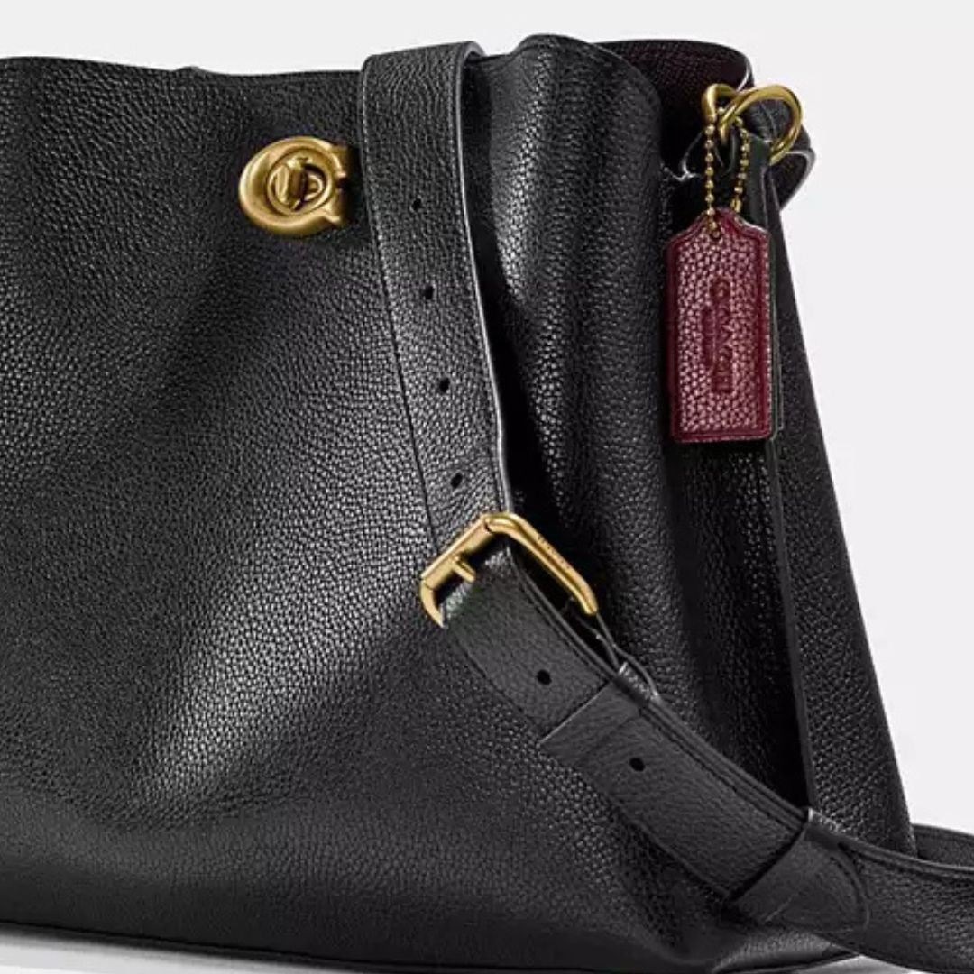 Coach WILLOW Shoulder Bag in Black