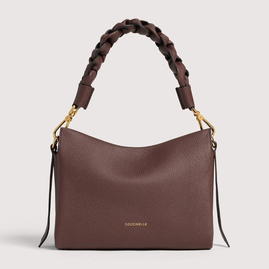 Coccinelle BOHEME Berry Small Leather Crossbody