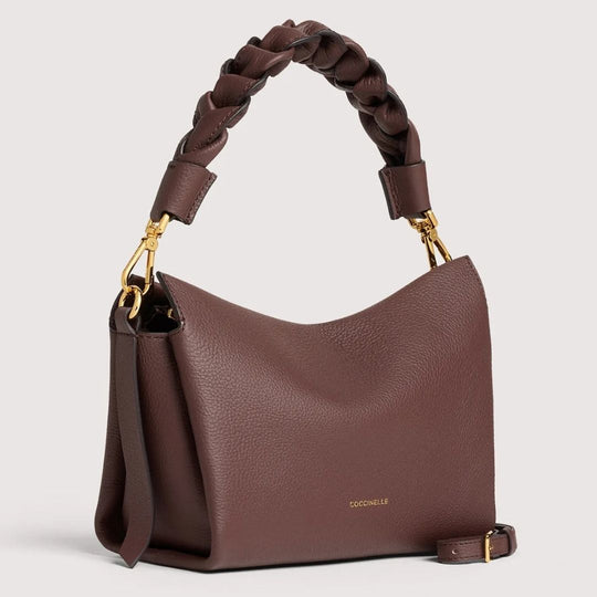 Coccinelle BOHEME Berry Small Leather Crossbody