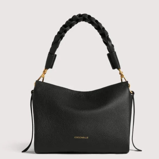 Coccinelle BOHEME Black Small Leather Crossbody