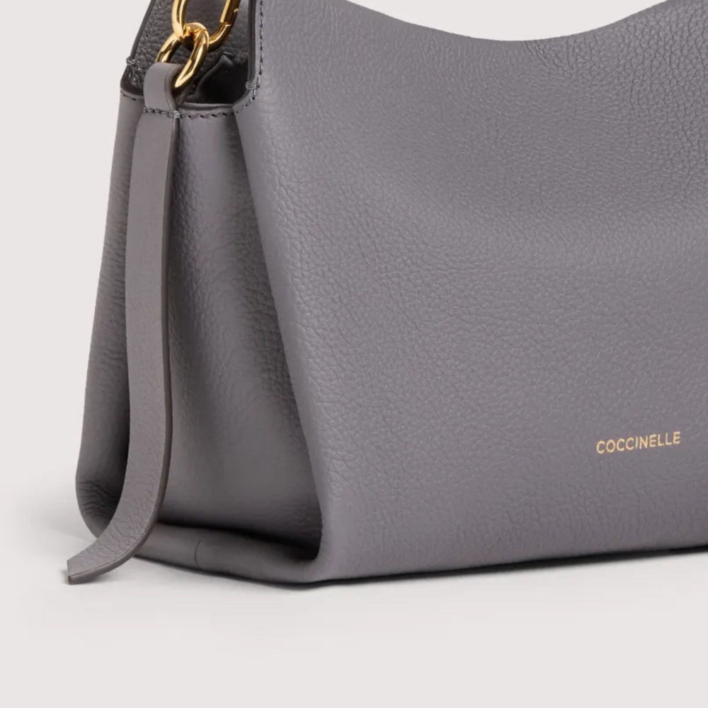 Coccinelle BOHEME Midnight Blue Leather Crossbody