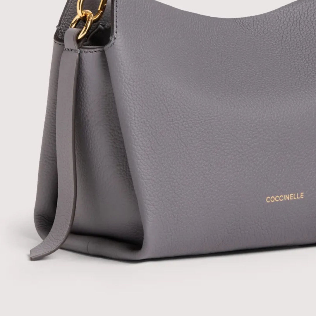 Coccinelle BOHEME Midnight Blue Leather Crossbody