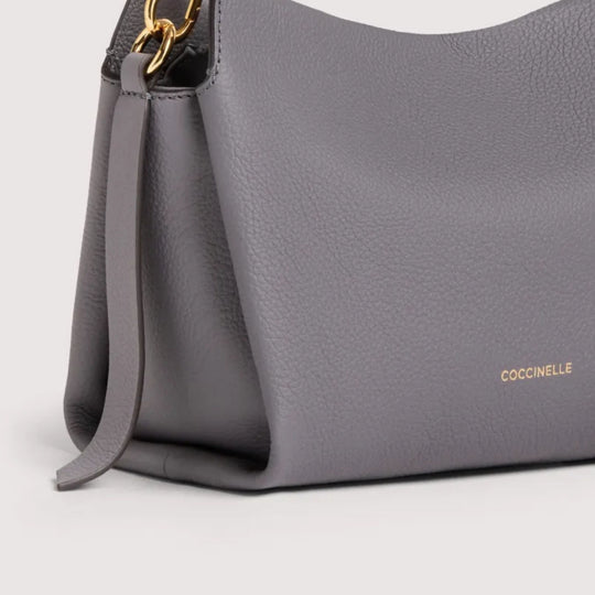 Coccinelle BOHEME Midnight Blue Leather Crossbody