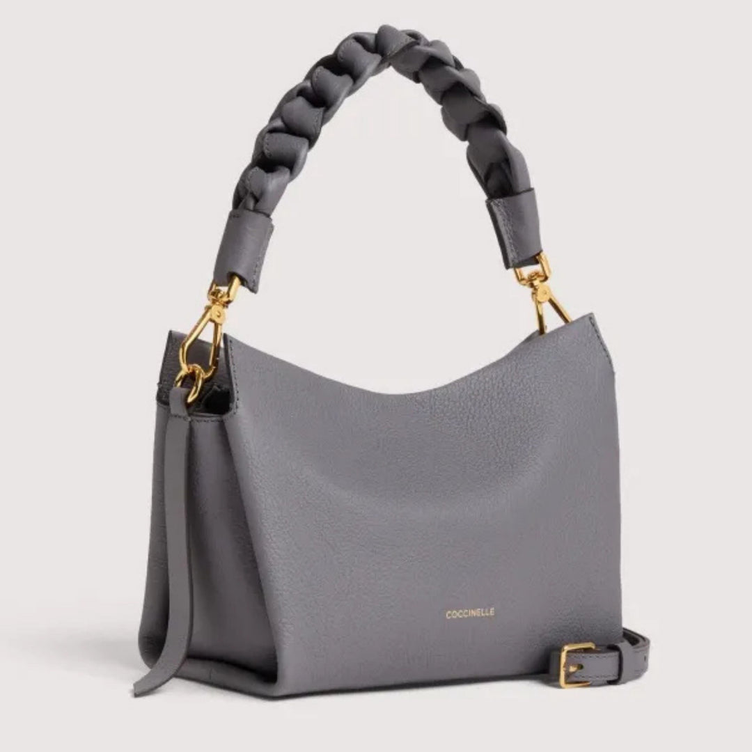 Coccinelle BOHEME Midnight Blue Leather Crossbody