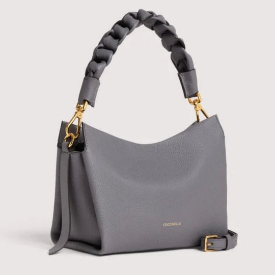 Coccinelle BOHEME Midnight Blue Leather Crossbody