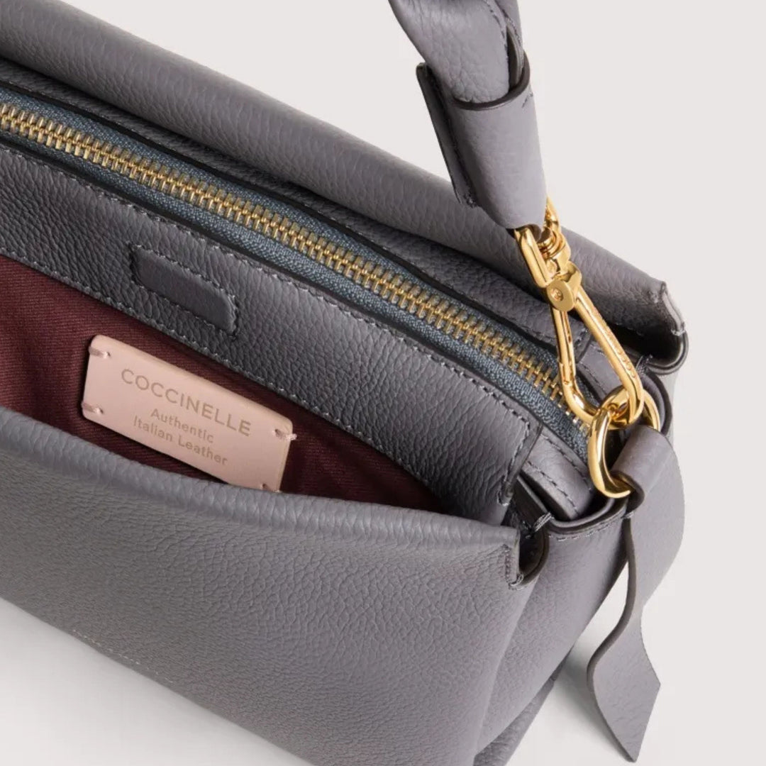 Coccinelle BOHEME Midnight Blue Leather Crossbody