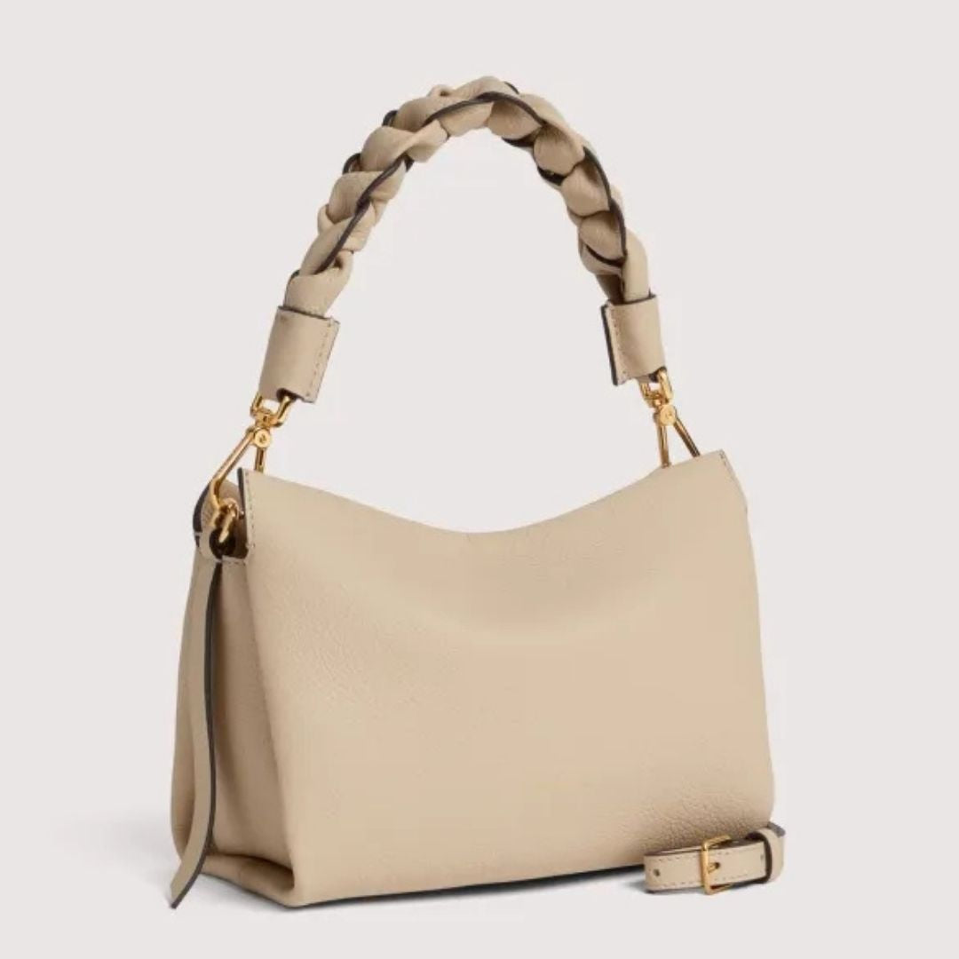 Coccinelle BOHEME Sandshell Leather Crossbody