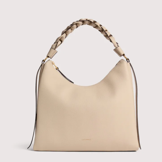 Coccinelle BOHEME Sandshell Leather Large Crossbody