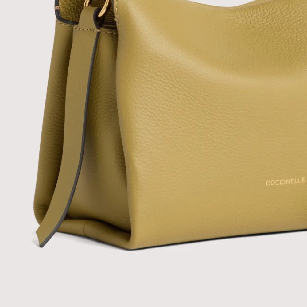 Coccinelle BOHEME Seagrass Leather Crossbody