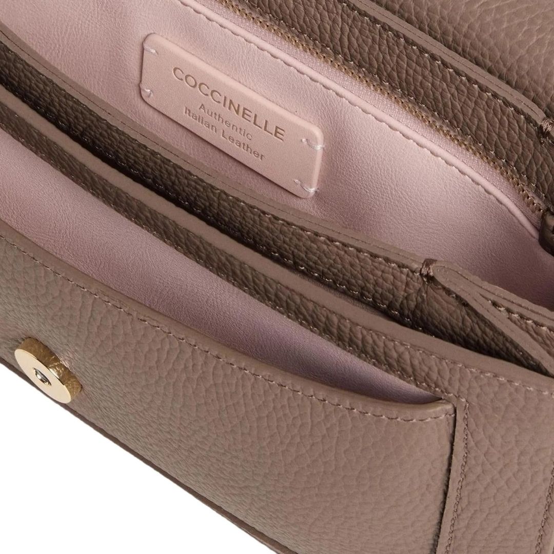 Coccinelle C-ME Medium Taupe Crossbody