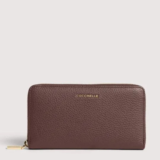 Coccinelle C-Me Berry Large Zip Wallet