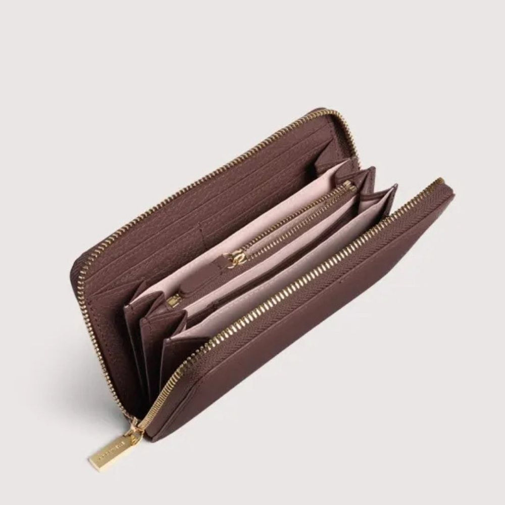 Coccinelle C-Me Berry Large Zip Wallet