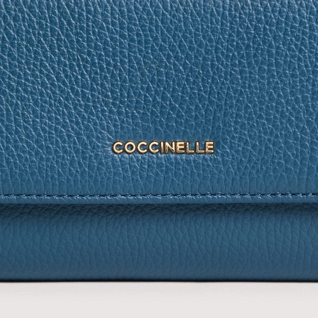 Coccinelle C-Me Blue Flap Wallet
