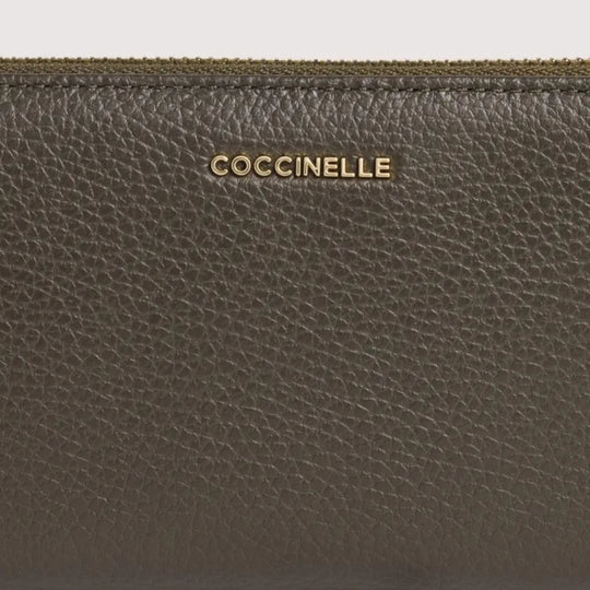 Coccinelle C-Me Fango Large Zip Wallet
