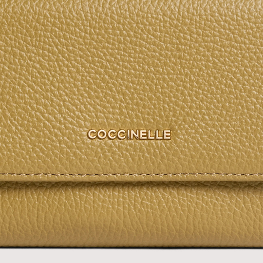 Coccinelle C-Me Seagrass Flap Wallet