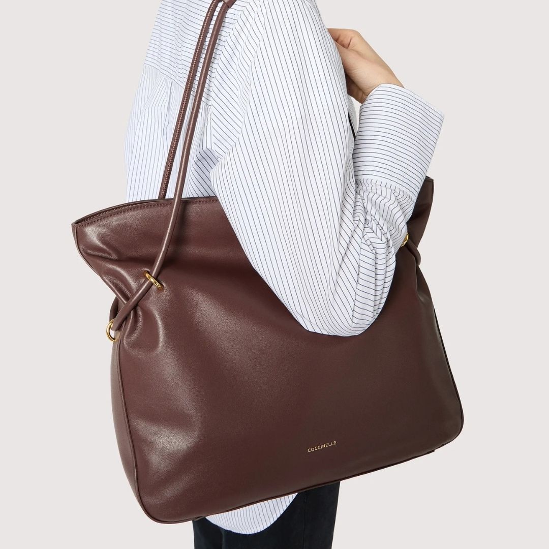 Coccinelle LIZZIE Berry Leather Crossbody