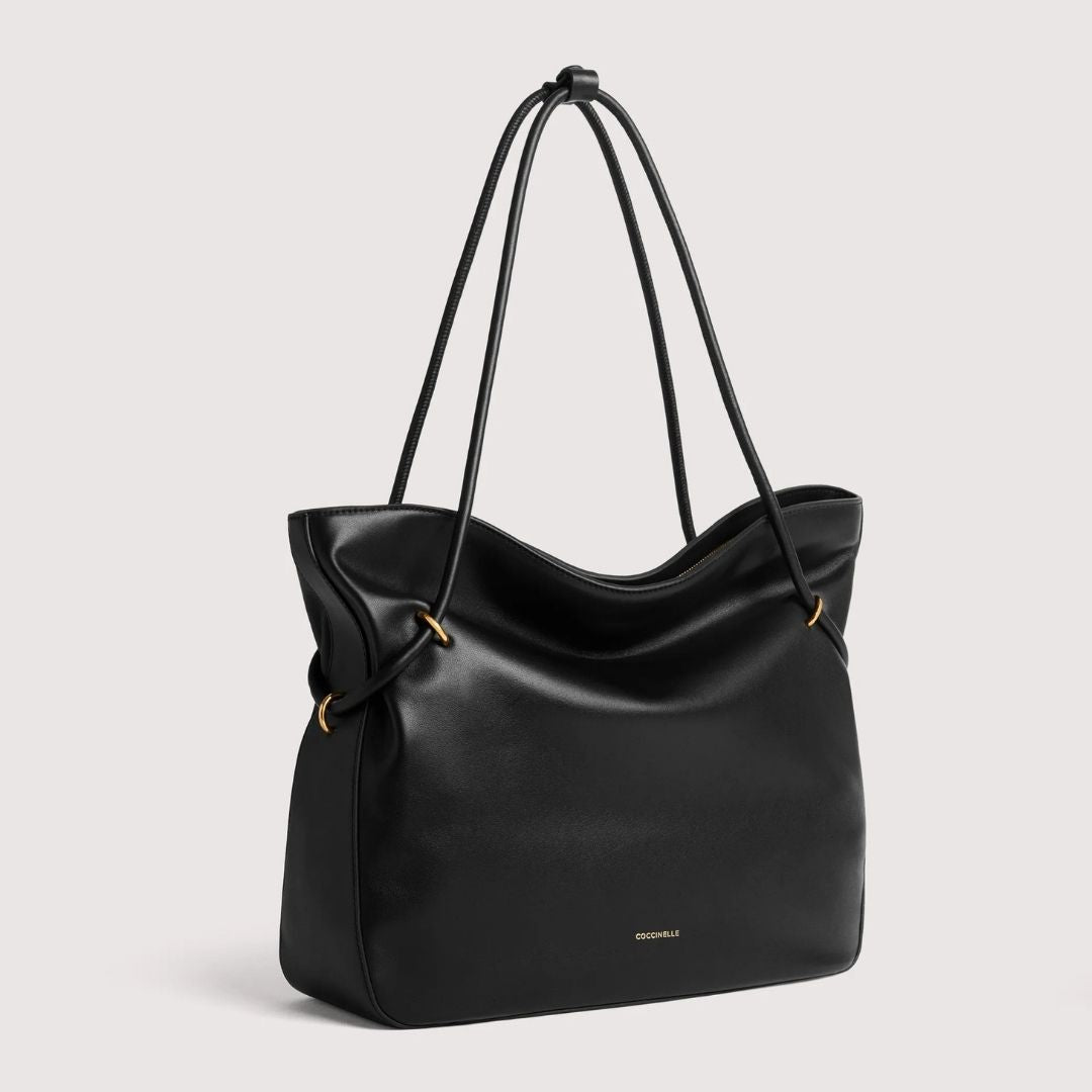 Coccinelle LIZZIE Black Leather Crossbody