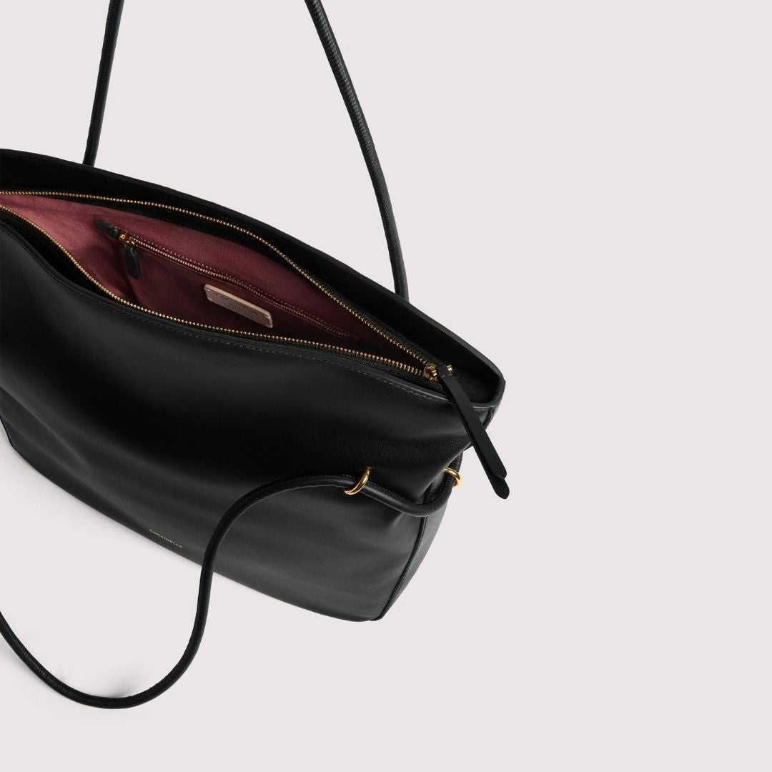 Coccinelle LIZZIE Black Leather Crossbody