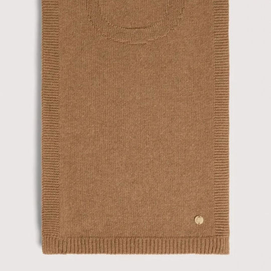 Coccinelle LOGO on Tone Taupe Scarf